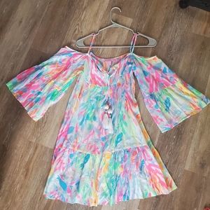 Lilly Pulitzer Alanna Dress Sparkling Sands XXS